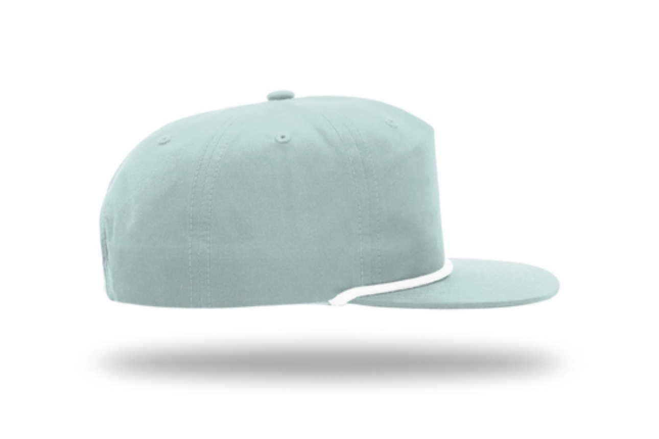 Looney Clothing Company Richardson Gramps Hat (Dusty Blue/White)